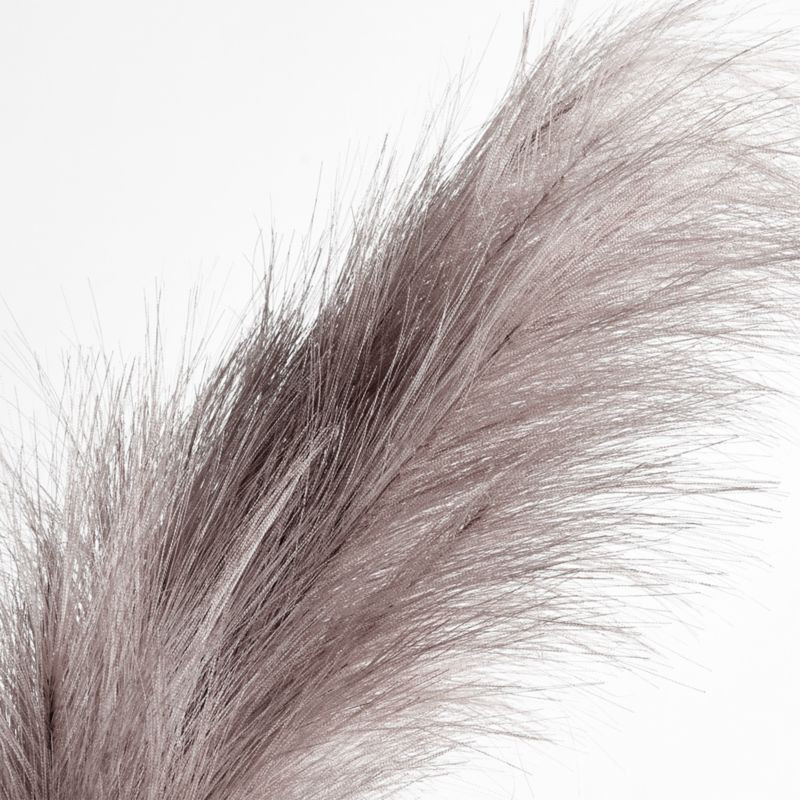 Noel Mauve Faux Pampas Grass Stem 39" by Leanne Ford + Reviews | Crate & Barrel | Crate & Barrel