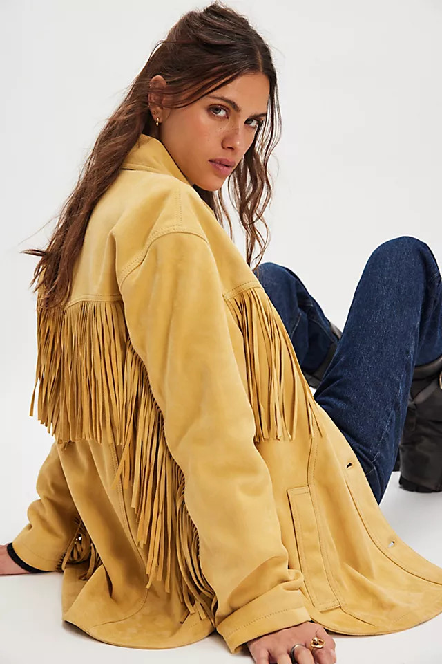 We The Free Fringe Out Suede Jacket | Free People (Global - UK&FR Excluded)