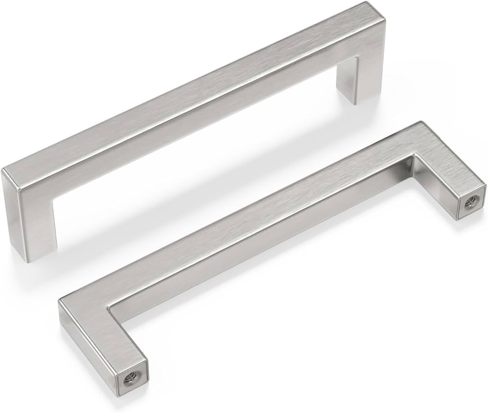 goldenwarm Brushed Nickel Cabinet Pulls Stainless Steel Hardware Pulls for Dresser and Cupboard B... | Amazon (US)