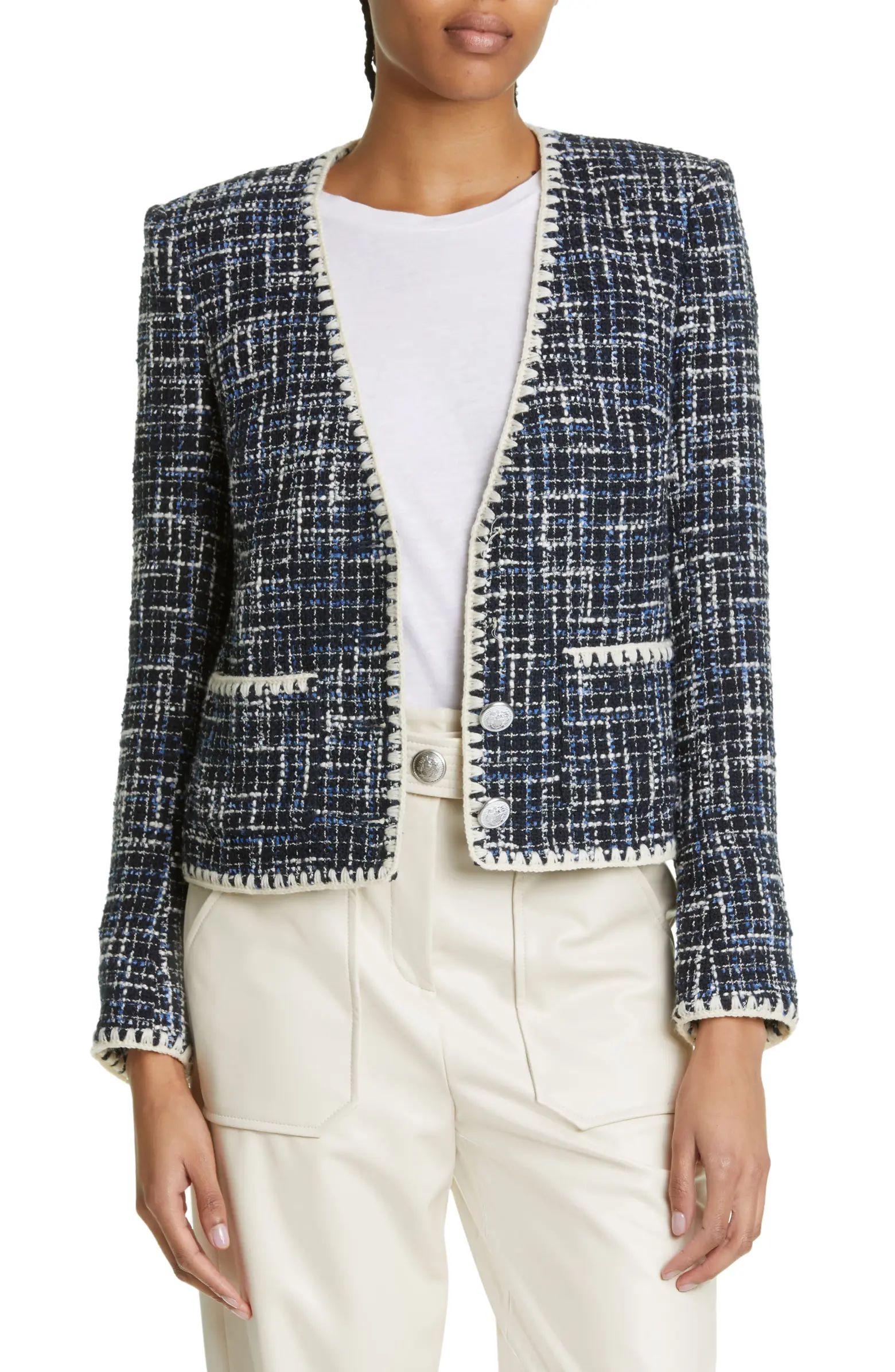 Bosea Cotton Blend Tweed Jacket | Nordstrom Rack