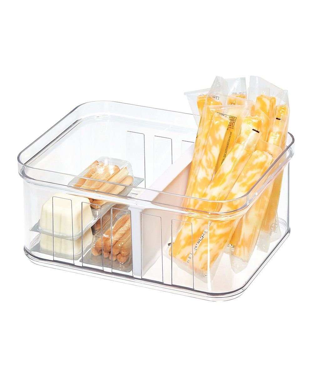 Crisp Clear Small Divider Bin | Zulily