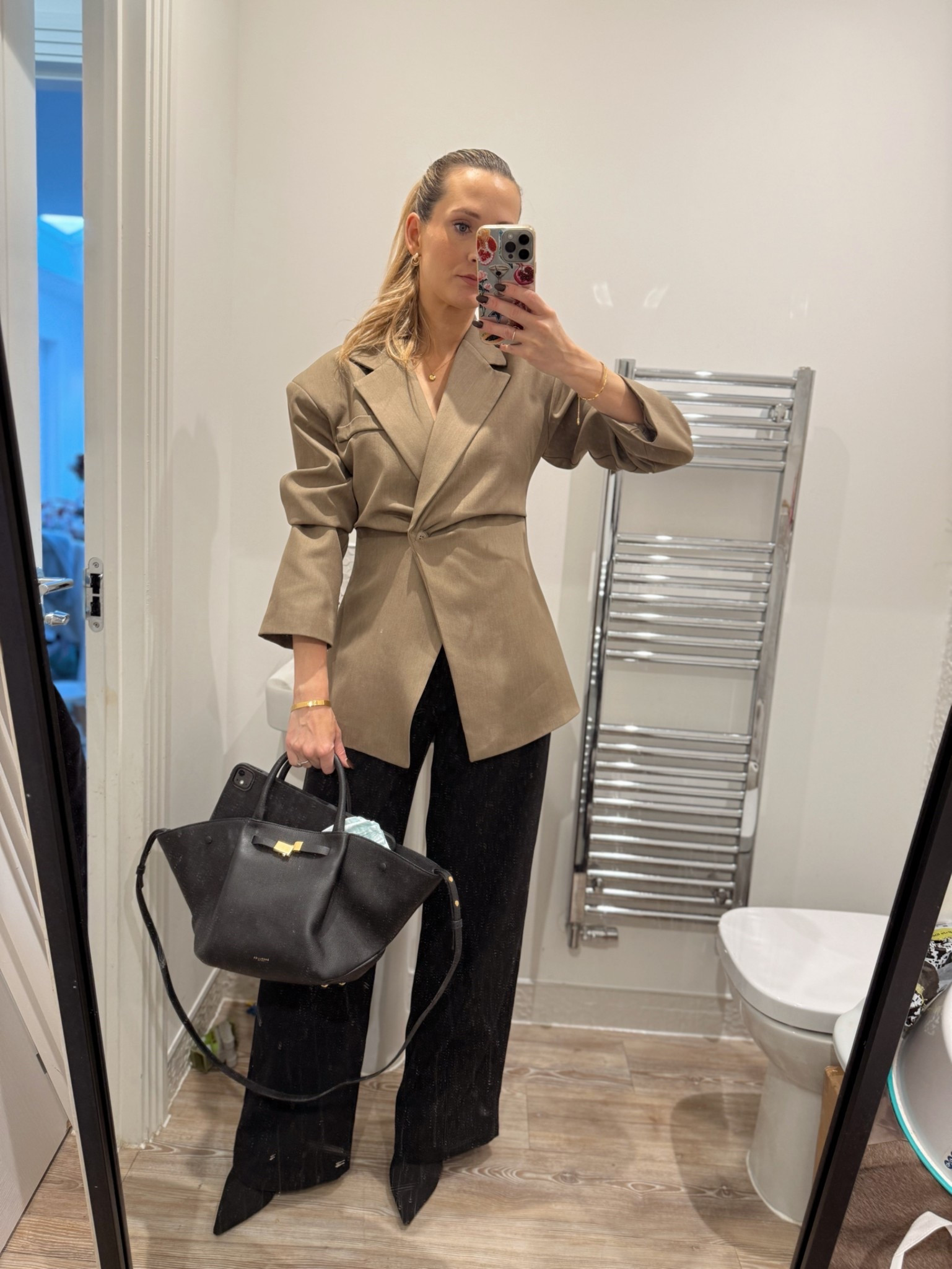 Sunday lunch outfit . My blazer is down to £27! It’s such nice quality for the price. I wear these black trousers all the time and I have had the sock boots for years. My bad also has money off too , such a nice Christmas present. Trousers are a 25 inch waist and I’m a uk size 8 . I’m 5’7 and got regular but I let the hem down so I’d get long next time. X

#LTKCyberWeek #LTKwinter #LTKuk