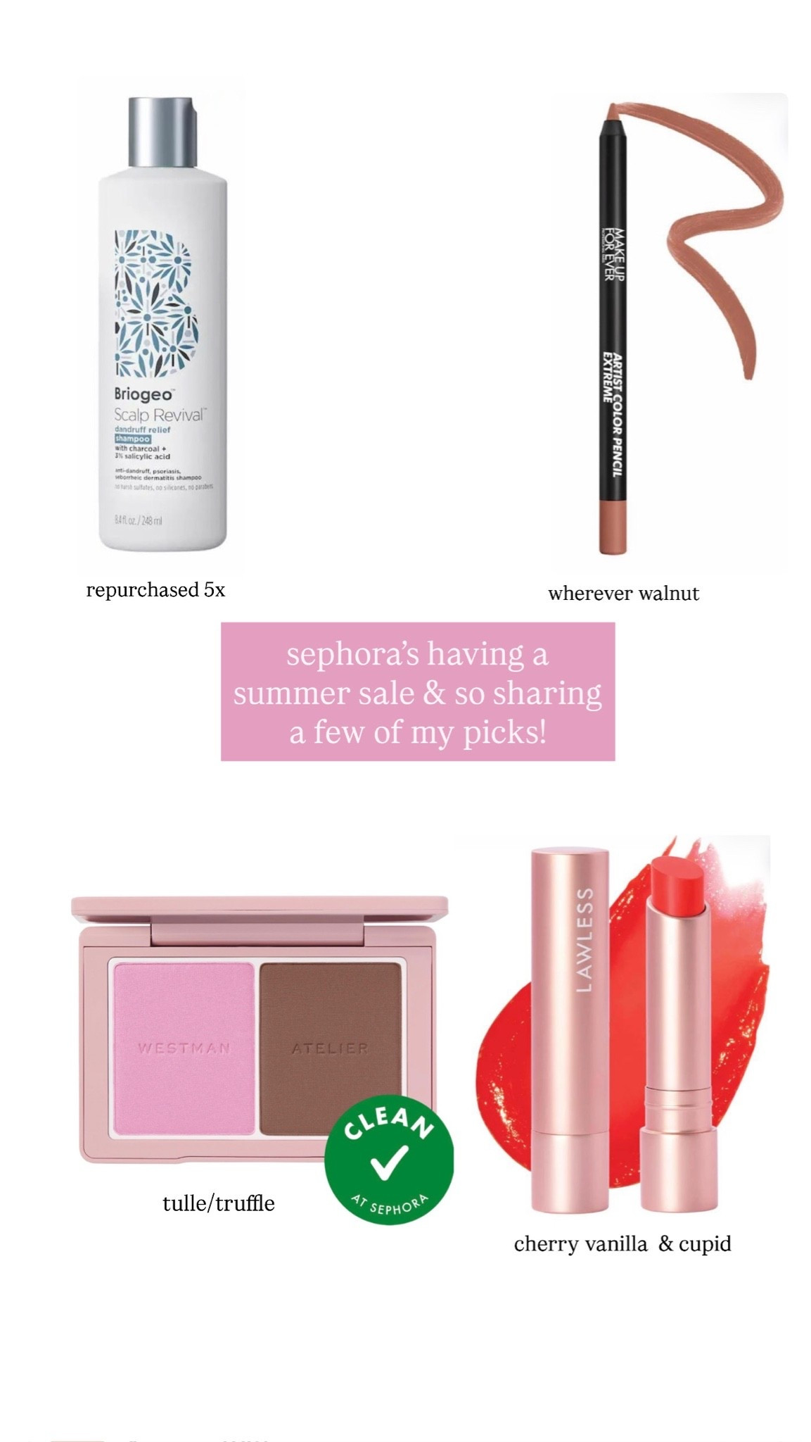 @sephora is having a summer sale! Here are some of my favs. #sponsored