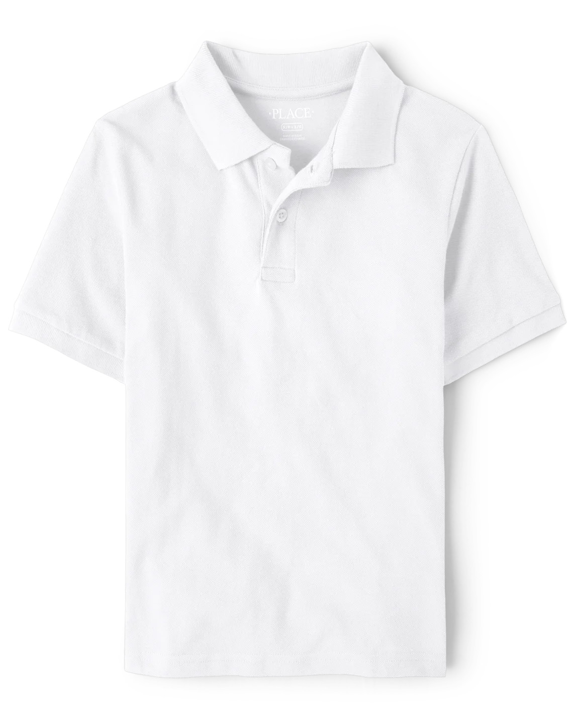 Kids Uniform Soft Pique Polo - white | The Children's Place
