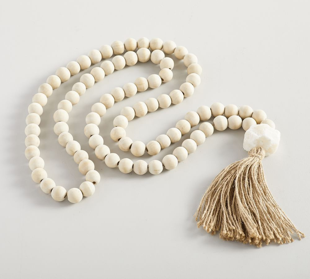 Mango Wood Contentment Beads | Pottery Barn (US)
