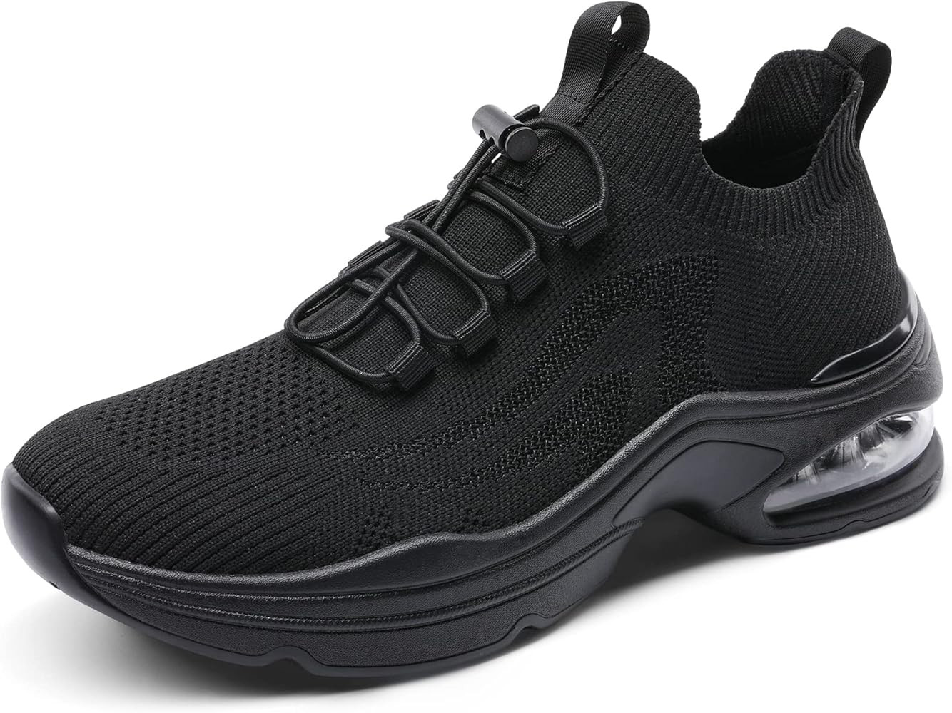 DREAM PAIRS Women's Walking Sneakers, Slip-on Air Cushion Slip Resistant Tennis Shoes - Breathabl... | Amazon (US)