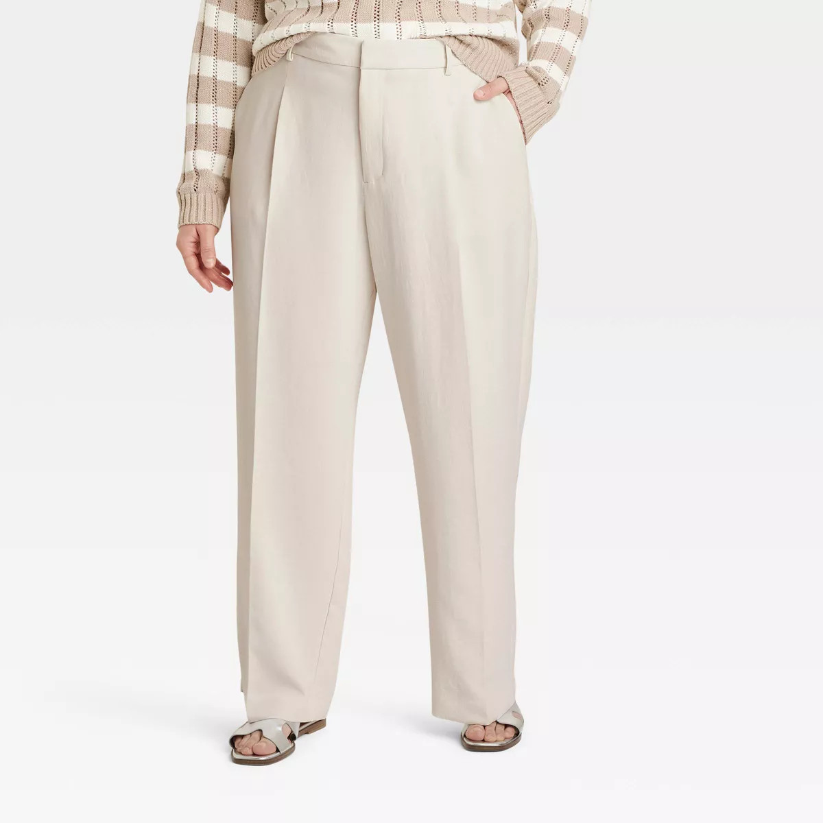 Women's Signature Crepe Essential Trouser - A New Day™ | Target
