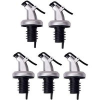 Pack Of 5 Pour Spouts With Stopper Olive Oil Dispenser Vinegar Spirits Bottle Pourer | Etsy (UK)