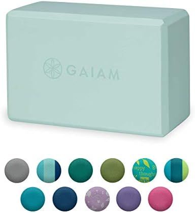 Gaiam Yoga Block - Supportive Latex-Free EVA Foam Soft Non-Slip Surface for Yoga, Pilates, Medita... | Amazon (US)