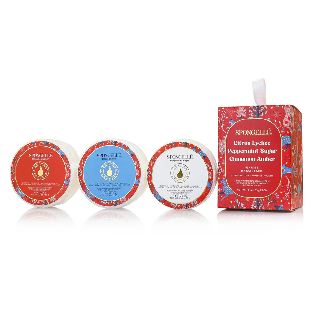 Body Buffer Trio Set 8 | Spongelle