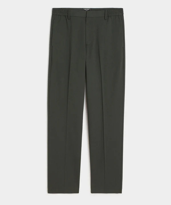 Straight Fit Italian Wool-Cotton Modern Trouser | Todd Snyder