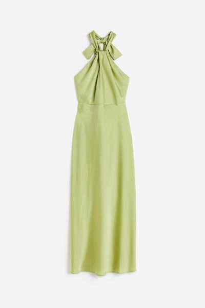 Satin Halterneck Dress | H&M (US)
