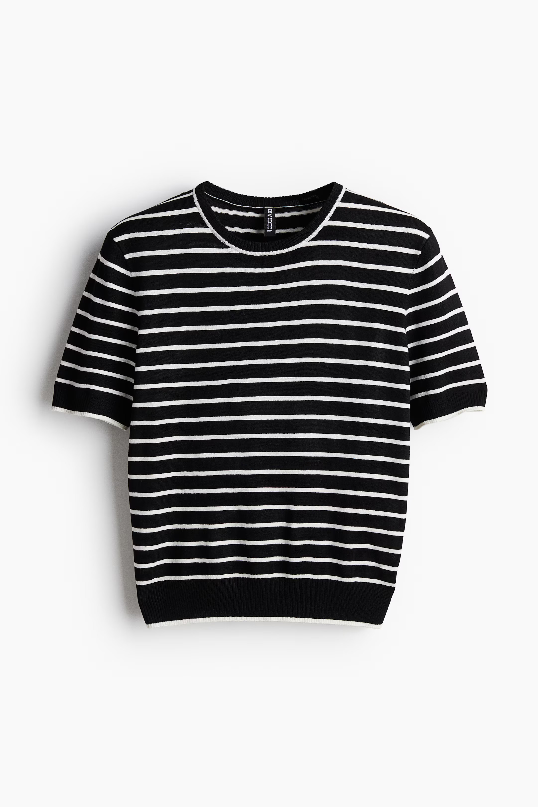 Fine-knit T-shirt | H&M (US + CA)