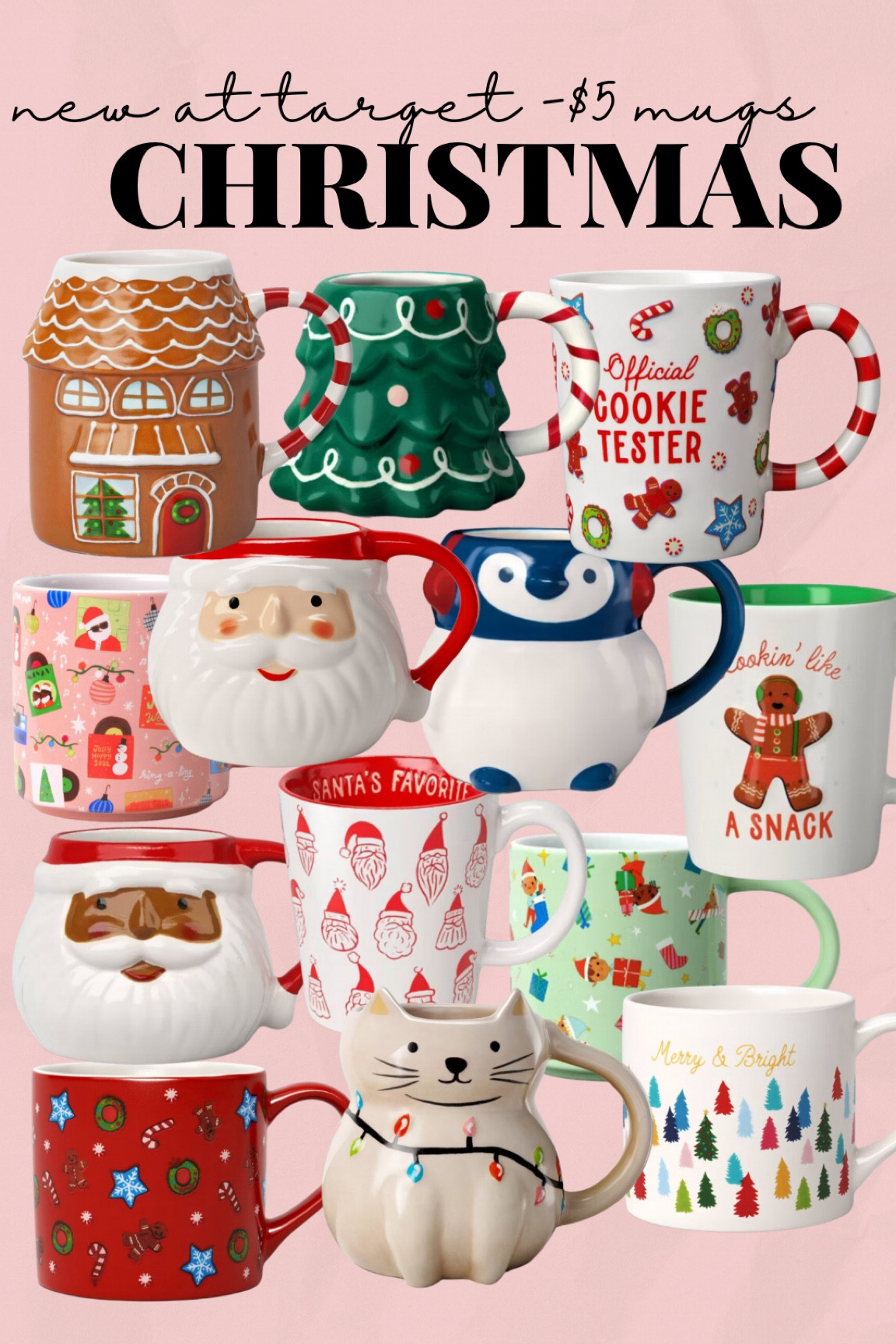 New at target - $5 Christmas mugs! This year they have a lot more to choose from! 

#LTKHome #LTKSeasonal #LTKHoliday