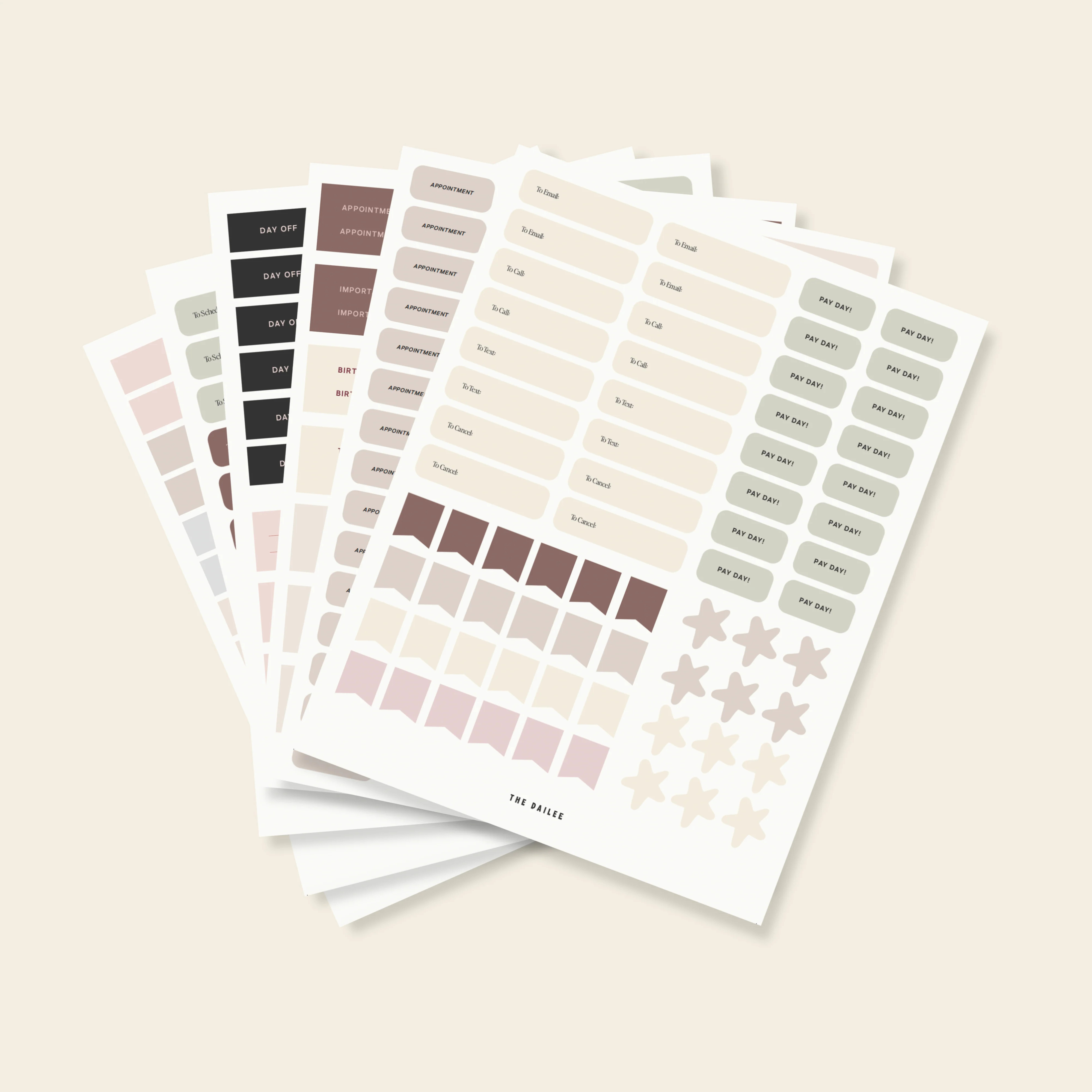Planner Stickers | The Dailee