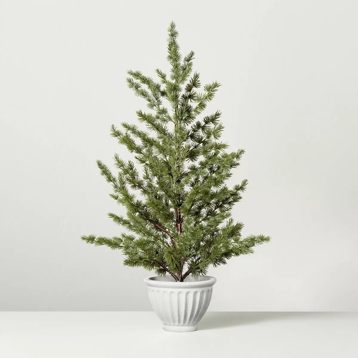 Faux Spruce Tree in Fluted Pot - Hearth & Hand™ with Magnolia | Target