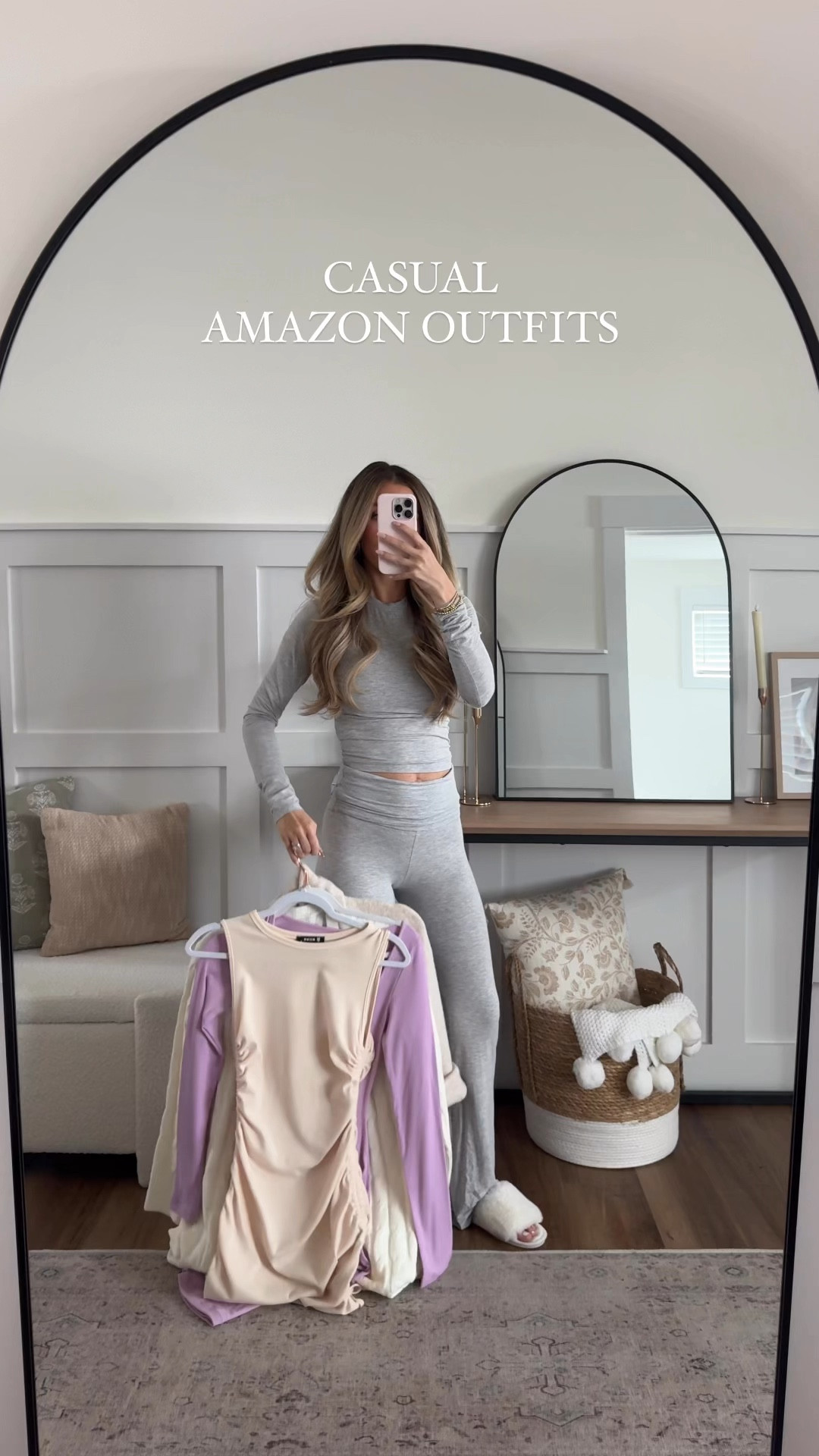 Casual Amazon outfits for spring 🤍💐 I’m 5’2 and typically a xs/small 

#LTKSeasonal #LTKWatchNow #LTKFindsUnder100