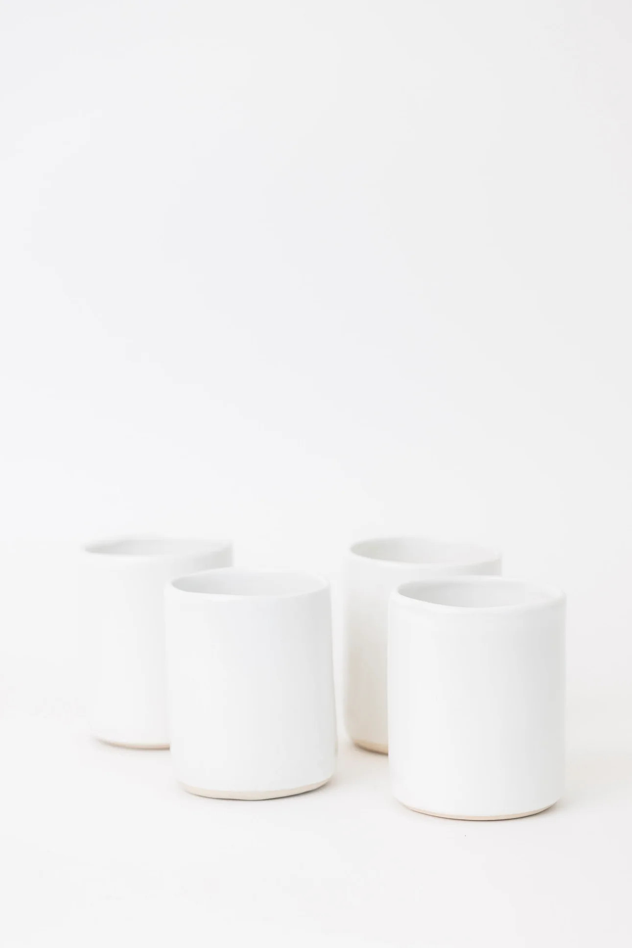 Drift Tumbler - Matte White - Set of 4 | THELIFESTYLEDCO