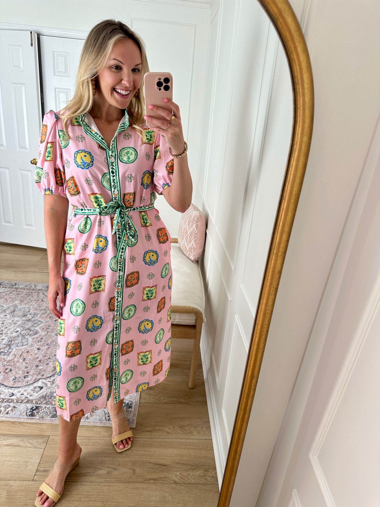 This dress looks designer but is actually very affordable from Amazon! Love this for vacation or any spring event! Wearing a med 

#LTKStyleTip #LTKFindsUnder50 #LTKMidsize