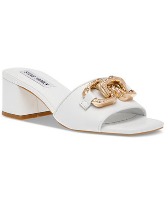 Women's Santana Block-Heel Buckle Dress Sandals | Macy's