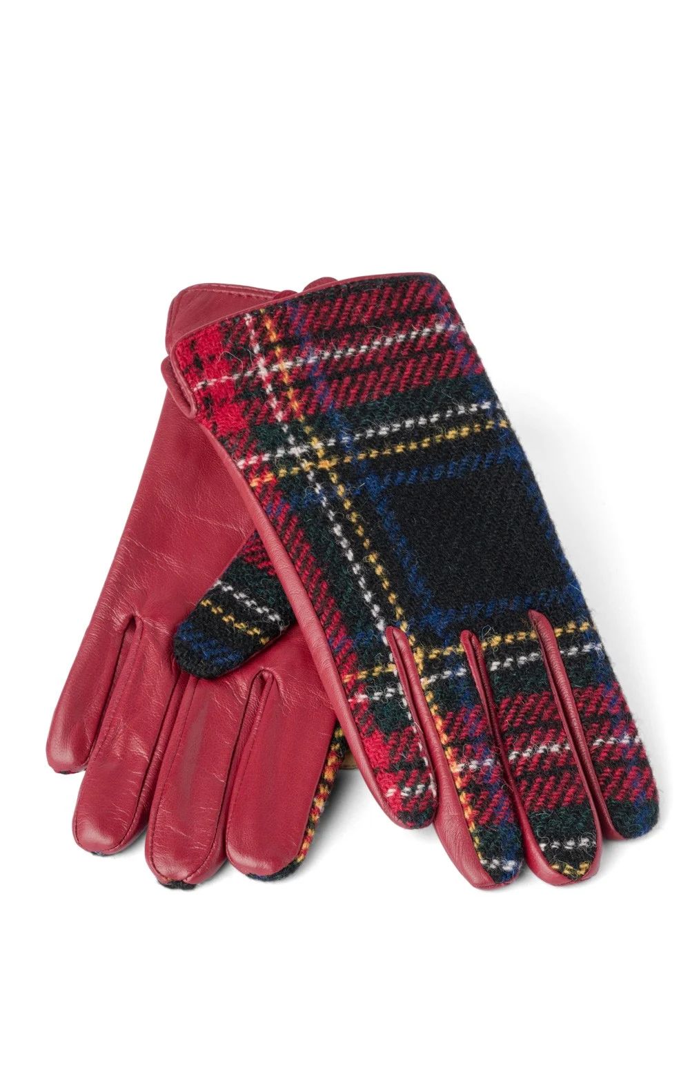Ladies Harris Tweed and Leather Gloves | The House Of Bruar
