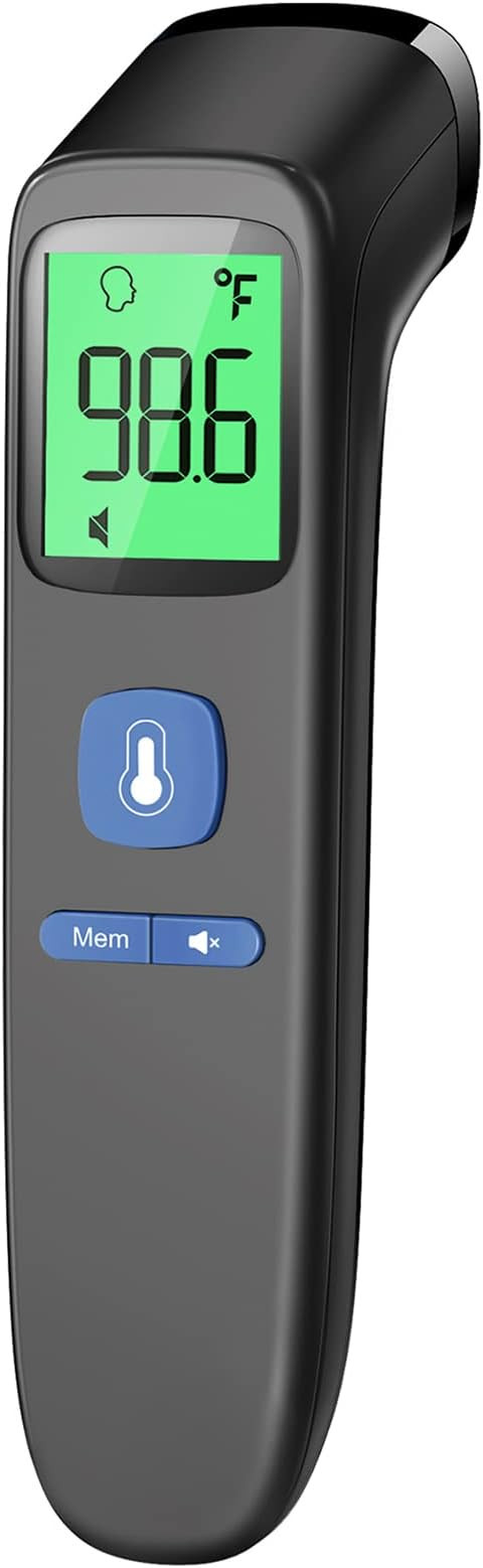 No-Touch Thermometer for Adults and Kids, Digital Baby Thermometer with Fever Alarm, 1 Second Fas... | Amazon (US)