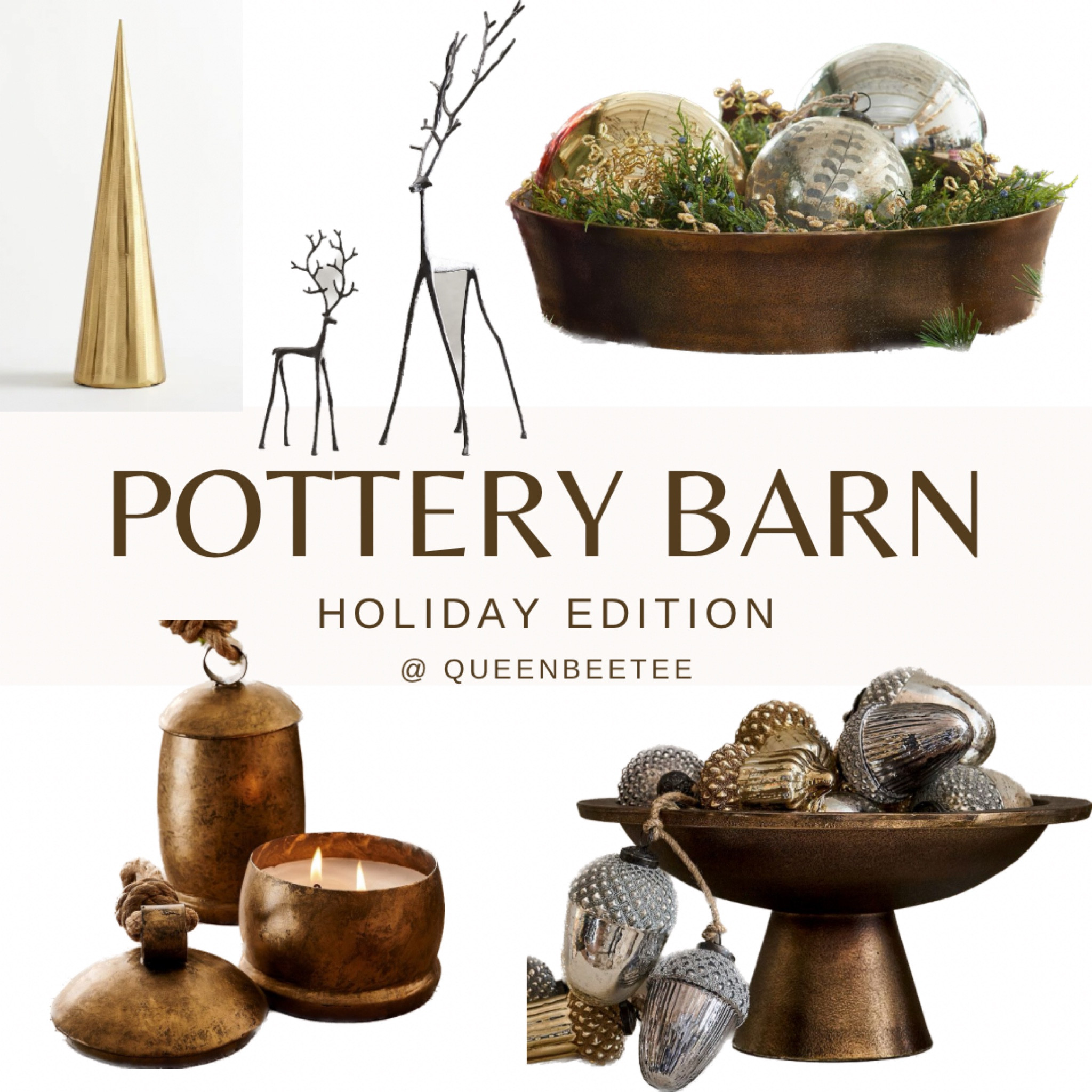 My favorite holiday finds from Pottery Barn #holidaydecor #christmasdecor #homedecor 

#LTKHoliday #LTKhome #LTKSeasonal