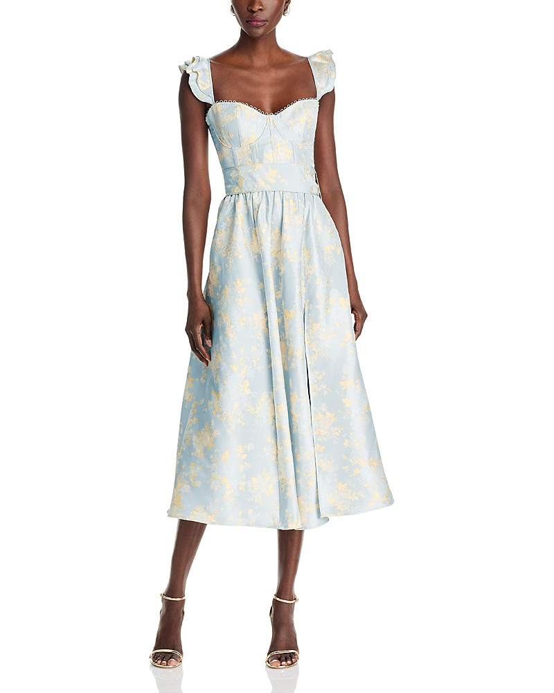 V. Chapman Vera Corset Midi Dress | Bloomingdale's (US)