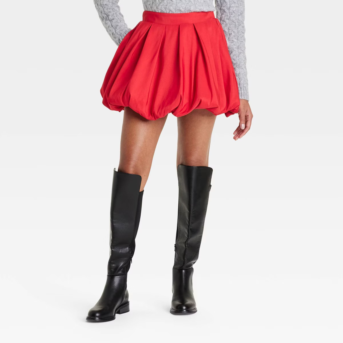 Women's Bubble Hem Mini Skirt - A New Day™ | Target