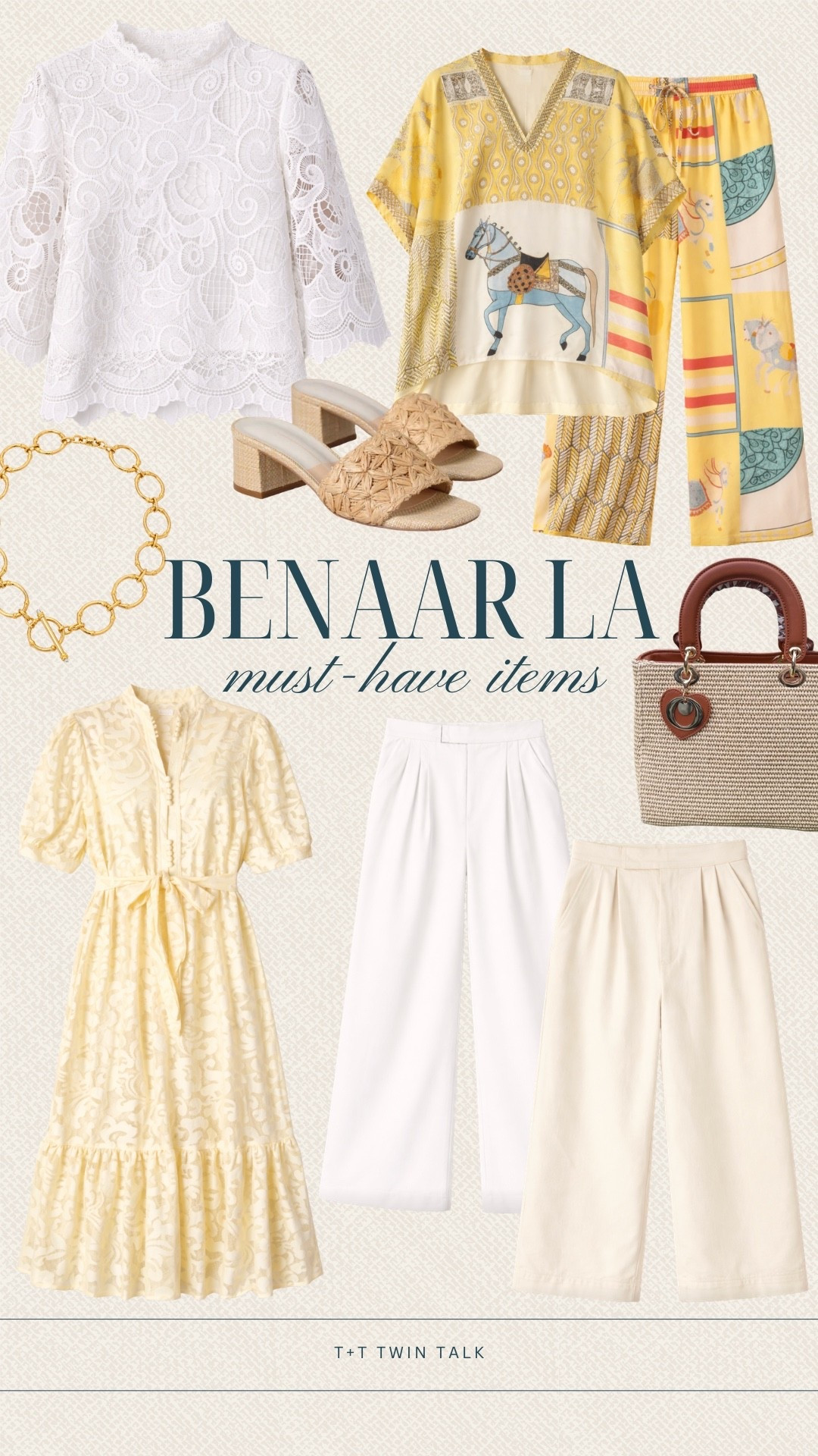 The statement set from Benaar LA brings in color and print in a way that really stands out. The yellow dress offers a softer option that still feels put together without much effort. These are the kind of outfits you can wear to brunch, on vacation, or to a casual dinner.

#LTKOver40 #LTKSeasonal #LTKMidsize