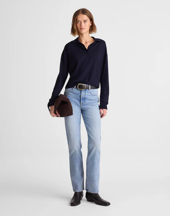 The Longline Straight Jean | Madewell