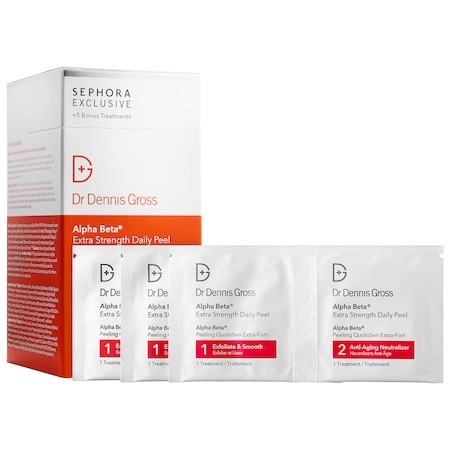Dr. Dennis Gross Skincare Alpha Beta(R) Extra Strength Daily Peel 30 Treatments + 5 Bonus | Sephora (US)
