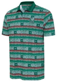 Antigua Adult Mexico Multicolor Alternate All Over Print Polo | DICK'S Sporting Goods