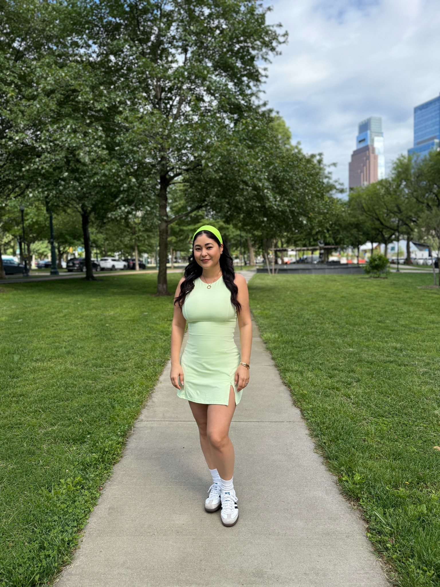 Tennis, style, and a pop of pastel green—because who says you can’t look cute while you play? 🎾💚 

#LTKSaleAlert #LTKPetite #LTKSummerEdit