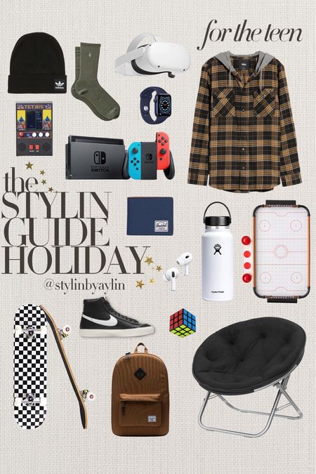 The Stylin Guide to HOLIDAY

Gift ideas for teen boy, holiday gifts, teens #StylinbyAylin 

#LTKHoliday #LTKGiftGuide #LTKkids