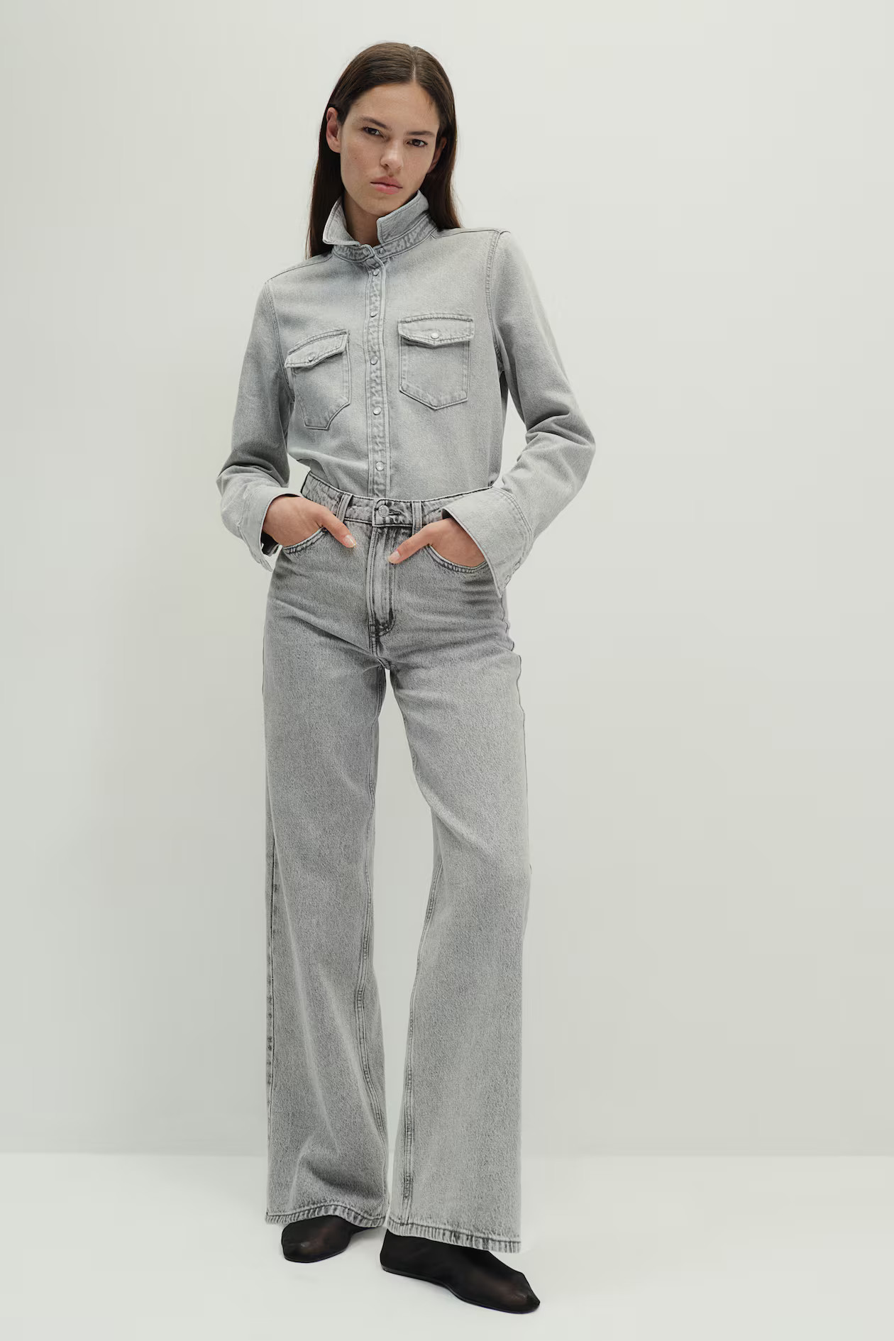 Ava Jean - Gray - Ladies | H&M US | H&M (US + CA)