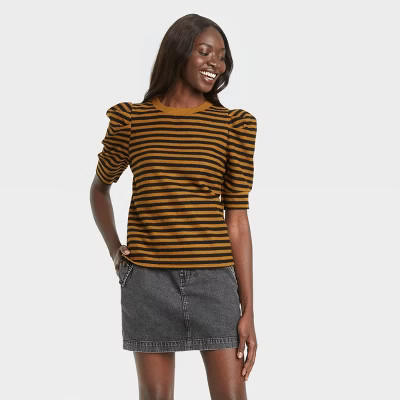 Women's Puff Elbow Sleeve T-Shirt - Who What Wear™ | Target