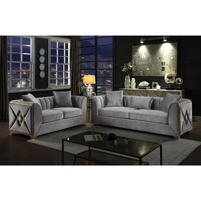 2Pc Modern Living Room Set | Wayfair North America
