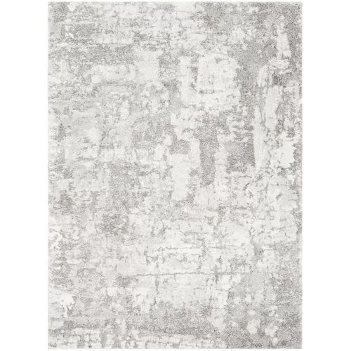 Rectangle 7'10"x 10’3” Cleitus Abstract Jute/Sisal Medium Gray, Light Gray | Wayfair North America