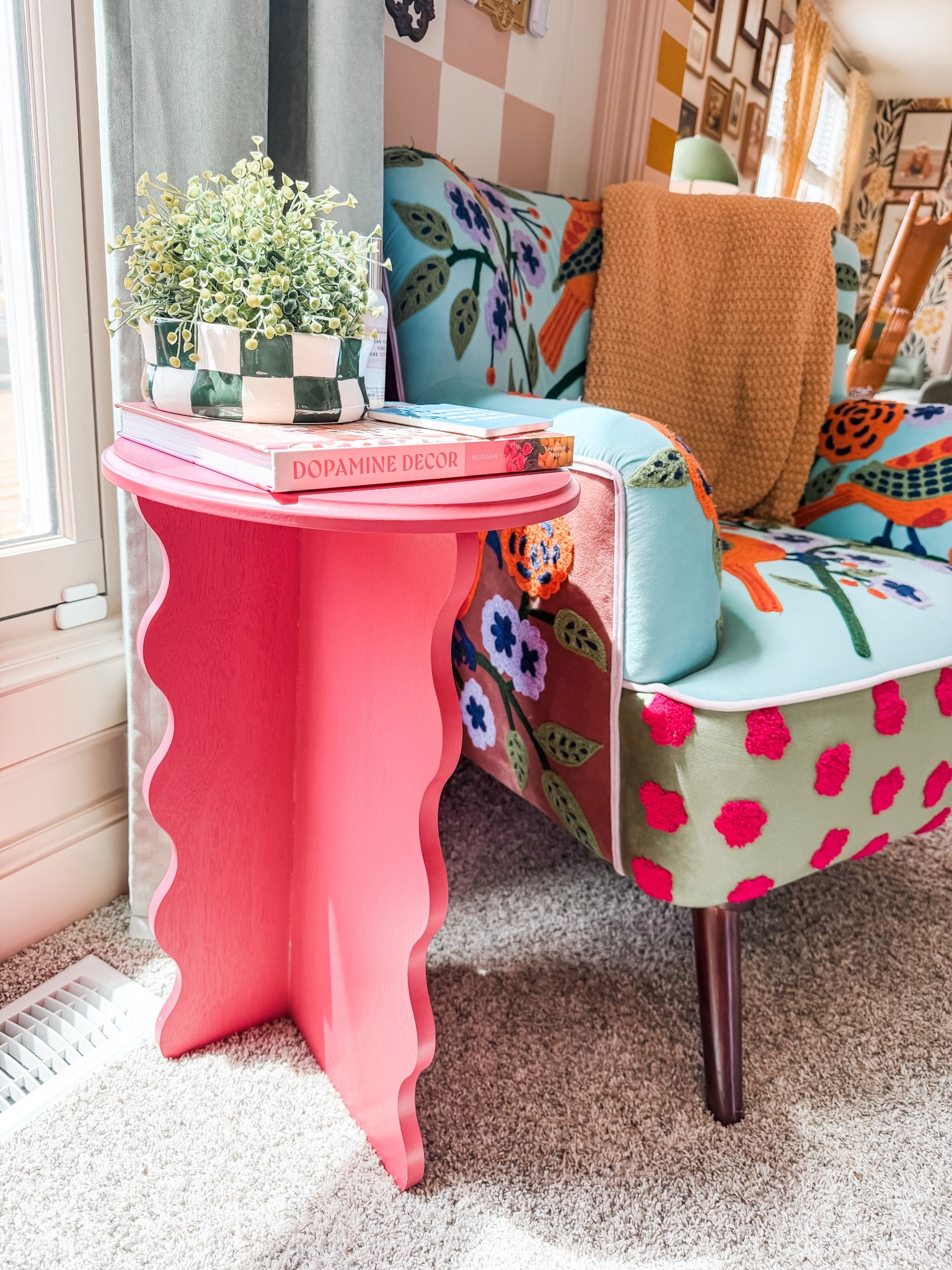 Colorful unique side table from @Wayfair 

#LTKHome