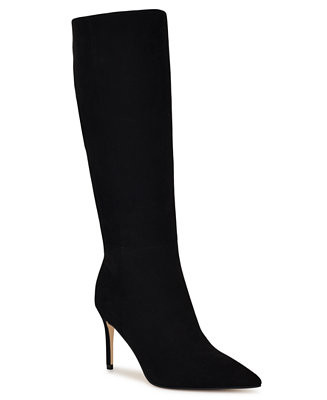 Nine West Women's Cook Tall Stiletto Dress Boots, Regular & Wide Calf - Macy's | Macy's
