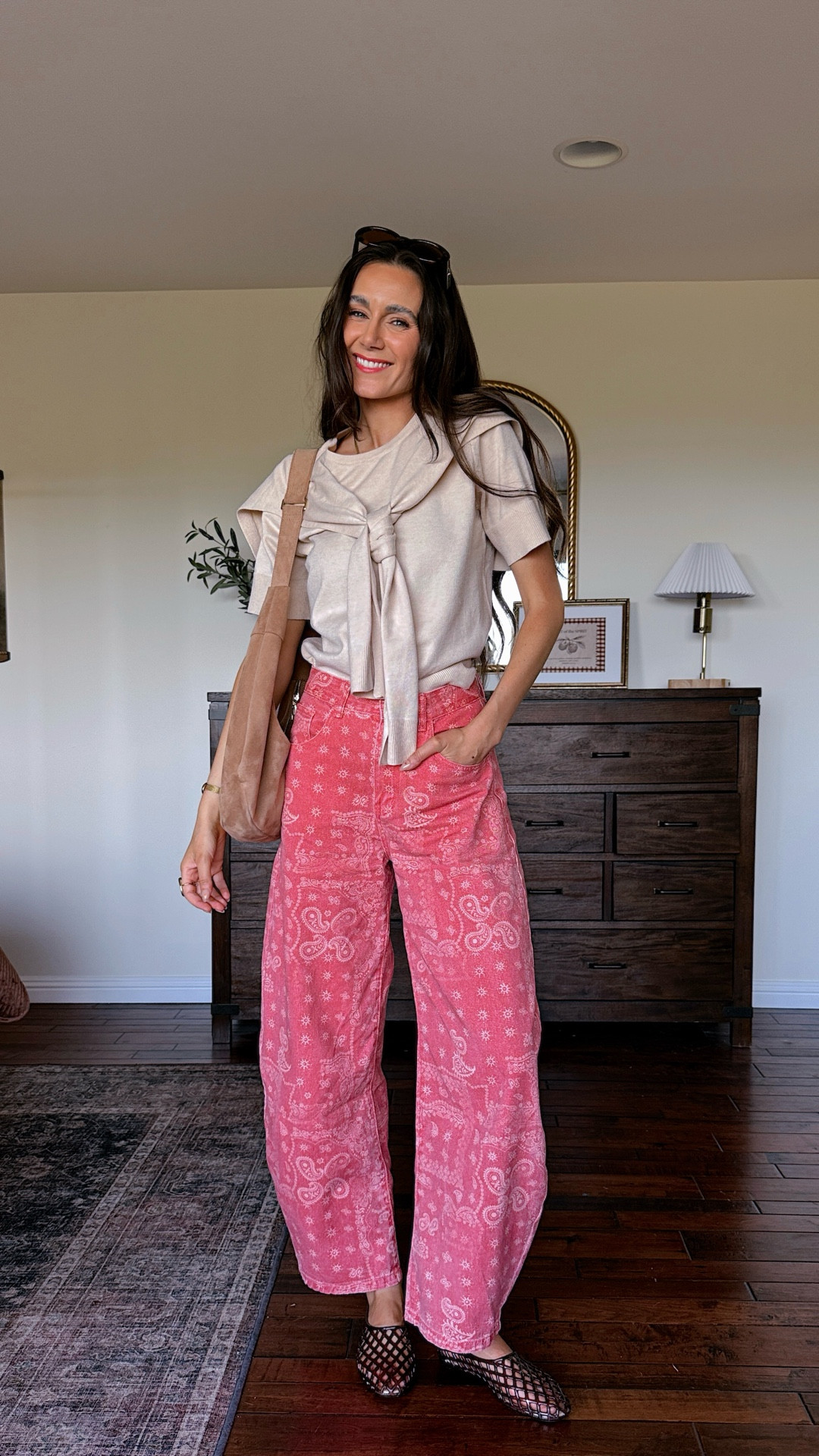 Church OOTD! 
Wearing an XS in the jeans! 100% cotton.
Wearing a small in the top! It’s just one top, all attached 😍
Size down in the jellies!

#LTKTall #LTKootd