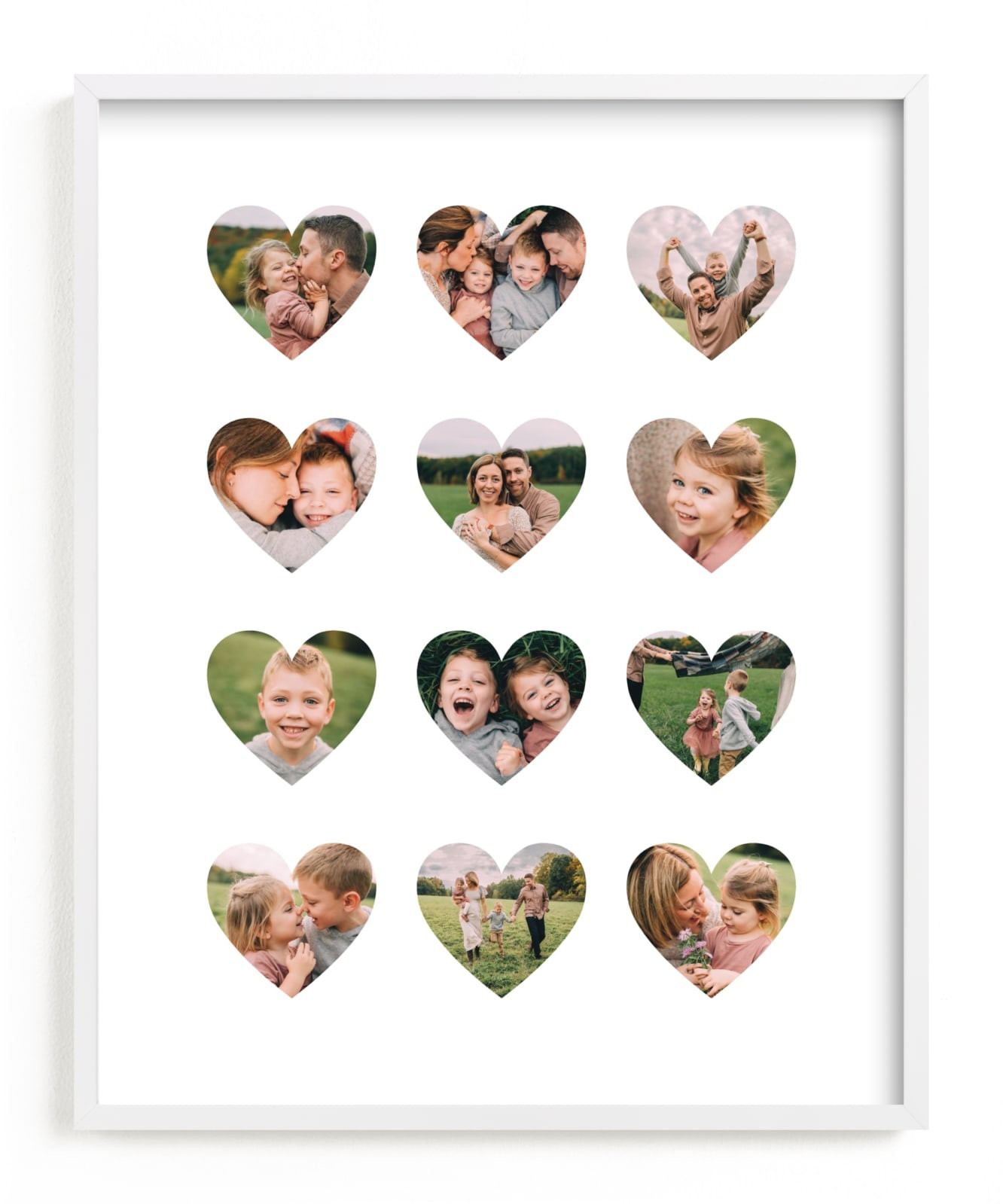 "Heart Gallery - Portrait" - Custom Photo Art by Minted. | Minted