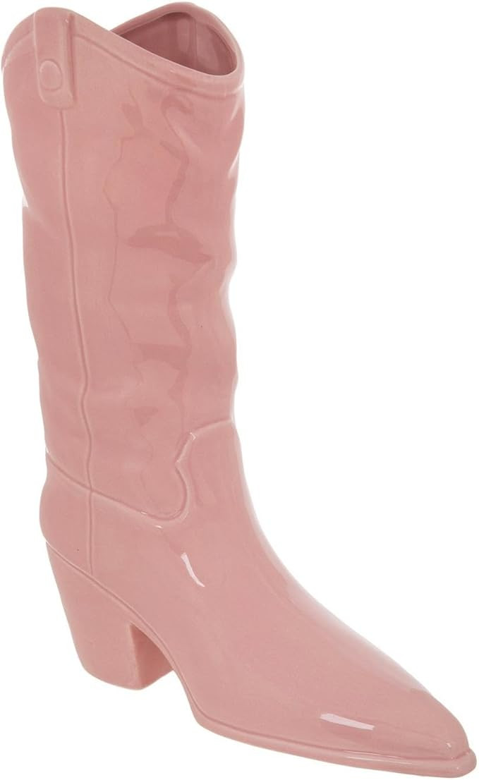 Hobby Lobby Pink Cowgirl Boot Vase, 13.18" H x 10.46" W x 4.33" D, Faux Floral Centerpiece Vase, ... | Amazon (US)
