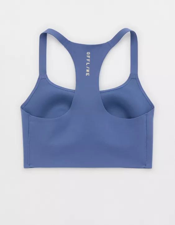 OFFLINE By Aerie Real Me Hold Up! Racerback Sports Bra | American Eagle Outfitters (US & CA)