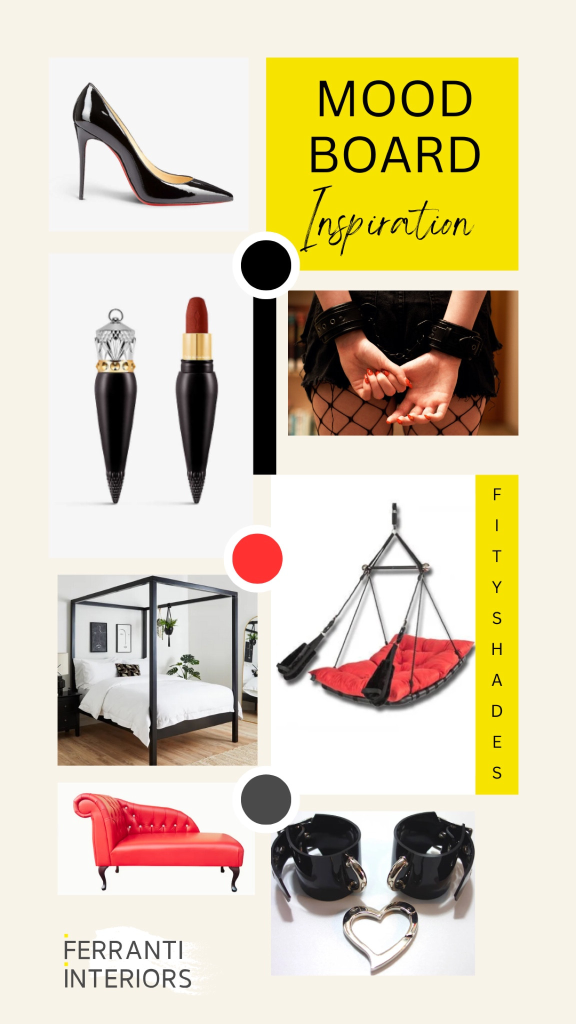 50 shades…
Indulge yourself in making happy memories behind hidden doors
The perfect play room for adults.
💛Follow @ferrantiinteriors
~
~
~
#virtualinteriordesign #virtualinteriordesigner #edesign #edesigner #thegardengalleries #guestroomideas #homeideas #interiordesign #interiordesigner #interiordesignspain #entreprenista #playroomforadults #selfridges #etsy


Rabbit
https://rstyle.me/+d4UX4RH8BHDHEgd6gxMbgg

CHRISTIAN LOUBOUTIN
https://rstyle.me/+waBX-DwiLB-hl-1D4Ftaog

Chasie
https://rstyle.me/+UuZDpjAJ6oId4Iz3fW2o4Q

Swing
https://rstyle.me/+L2osNLFoljSbYlJIADcxRA

Wip
https://rstyle.me/+Lv78ON-YkYynXqazPdumVw

Cuffs
https://rstyle.me/+YXzeqpcV9ENx2RVsQDOZMw

lipstick
https://rstyle.me/+3xR2Iy4PvyQxP8ypNJr2FQ

Bed
https://rstyle.me/+vKVJ7VNUbJHaT57CIjov3w



#LTKGiftGuide #LTKFind #LTKSeasonal