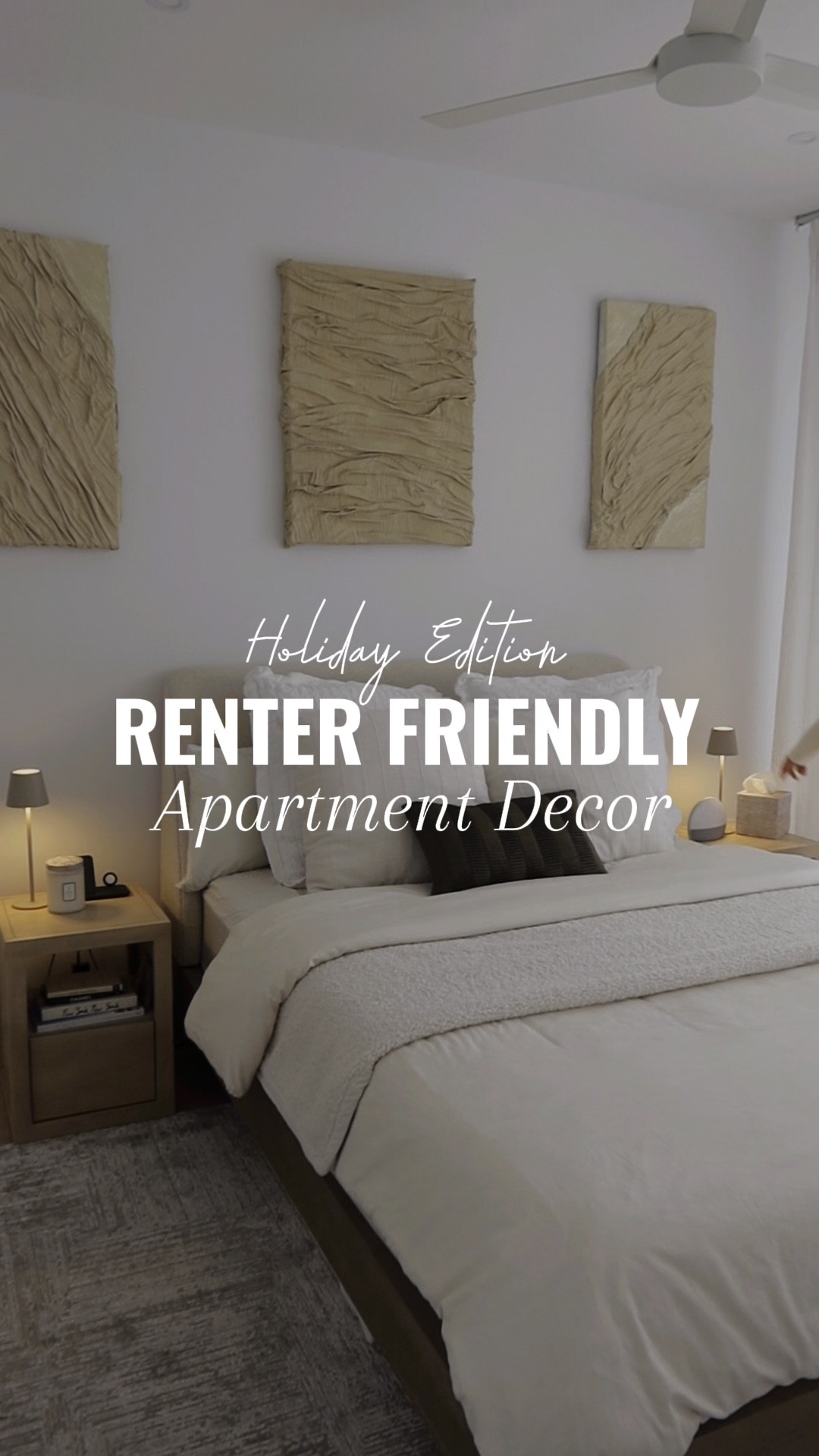 Renter friendly holiday decor inspo! These trees are battery operated and you can set them to a timer. Perfect for a bedroom nightstand or TV console!

#LTKHoliday #LTKHome #LTKSeasonal