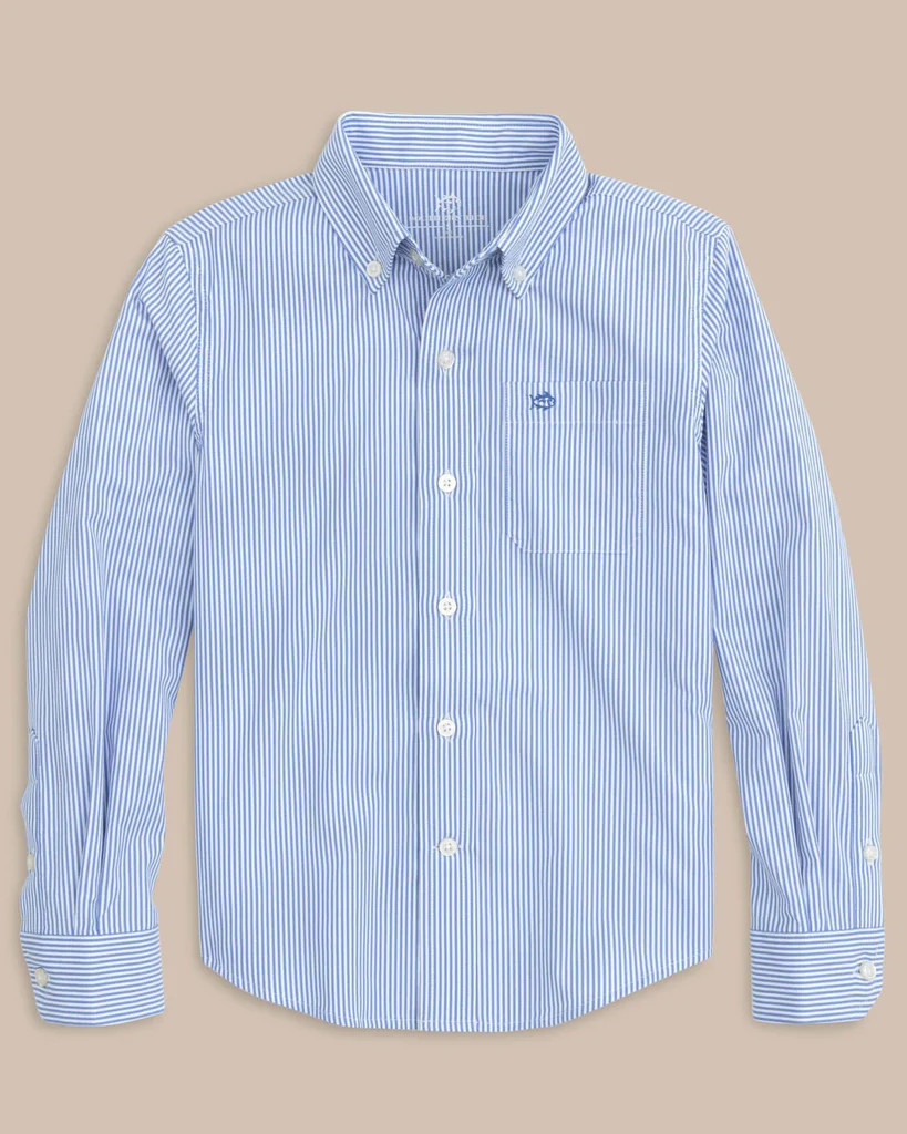 Boys Intercoastal Bengal Stripe Sport Shirt | Southern Tide