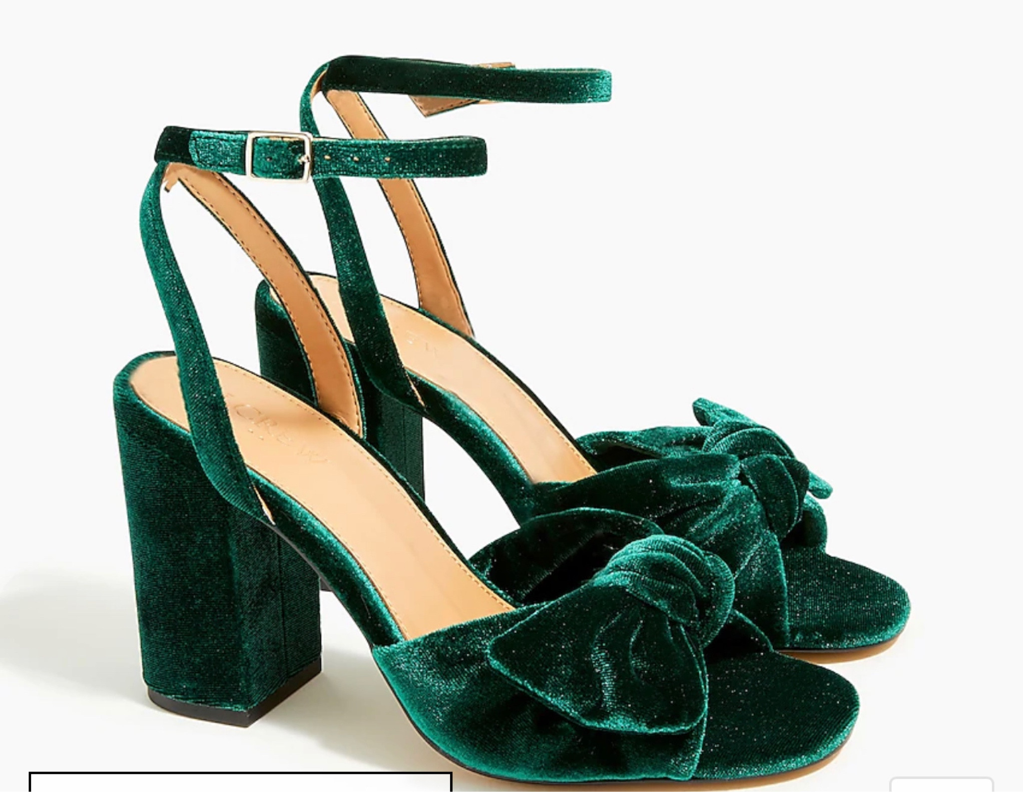 Green knots velvet ankle straps shoes.
These are perfect shoes for Holiday parties or Christmas party

#LTKHoliday #LTKshoecrush #LTKCyberweek
