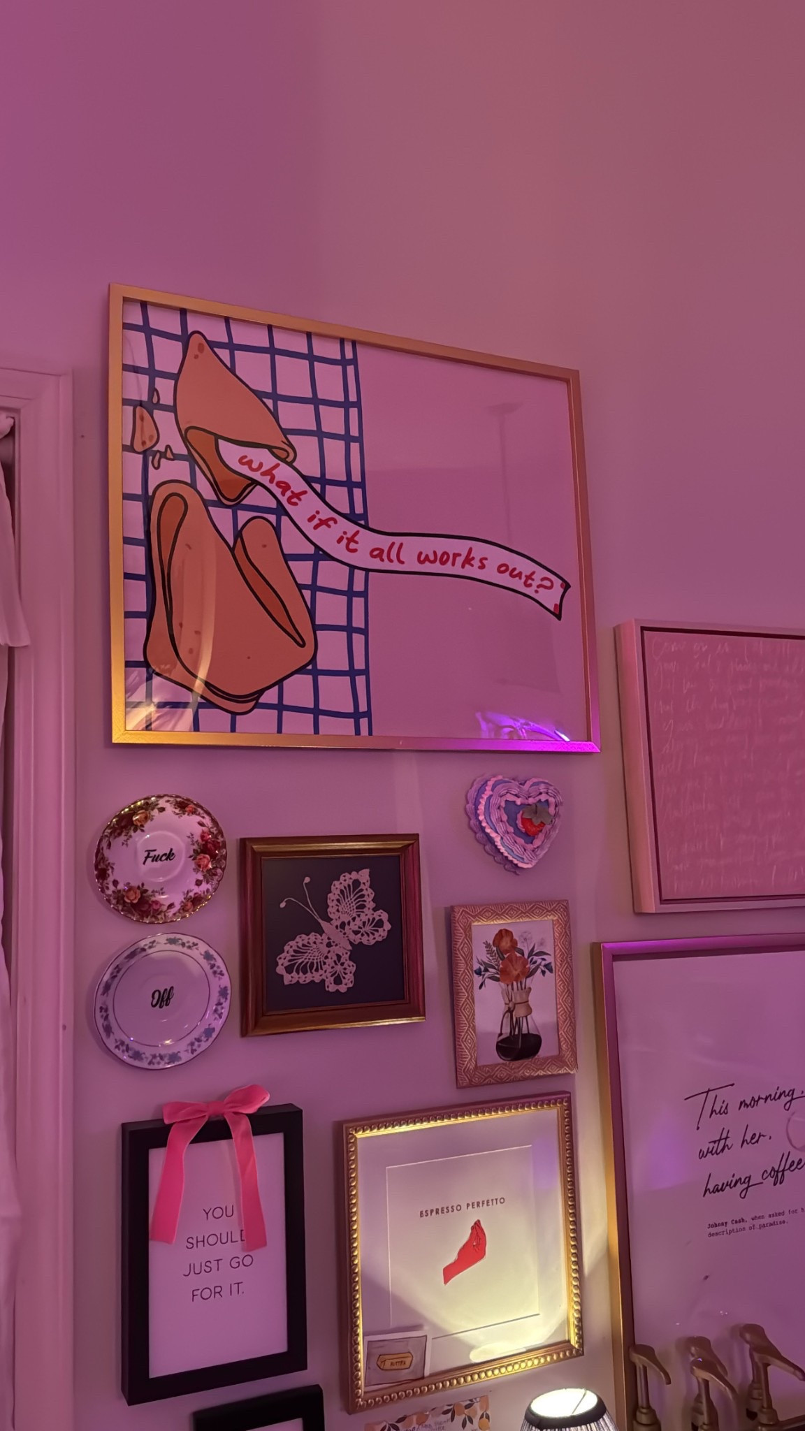 finally got a frame for the newest print 🥠 